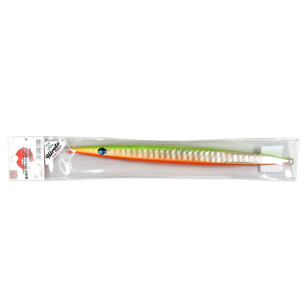 UROCO Original Hiroto Models 400g Chartreuse Jig, (#249G Orange/Z Glow)