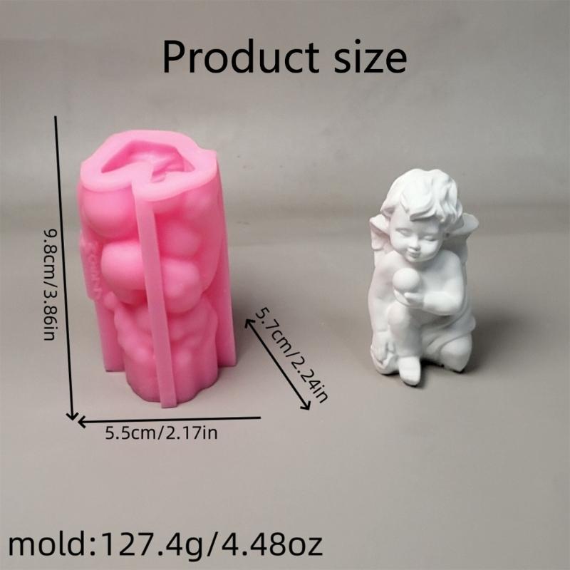 Kneeling Boy Molds Casting Molds Kids Silicone Mould Ornament Molds Plasters Molds Castings Molds Epoxy Resin Molds