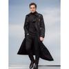 European and American Men's Clothing Plus Long Trench Coat Fashion Casual Jacket