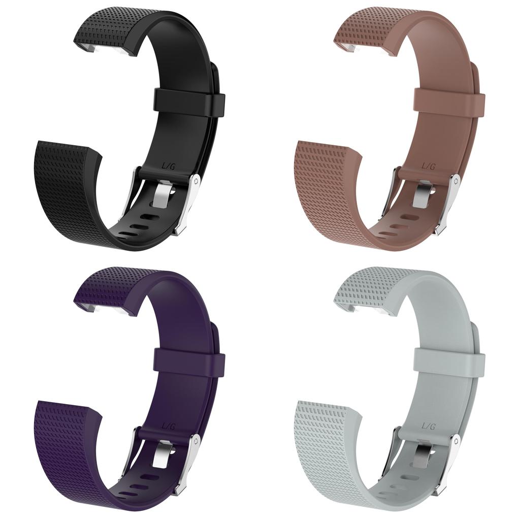 Fitbit Charge2 Cinturino Sostitutivo in Silicone a Rete TPE da Polso in Bianco Rosa Nero Caffè Rosa Lime Blu Navy Viola Cielo Roccia Viola Chiaro Grigio Chiaro Cielo