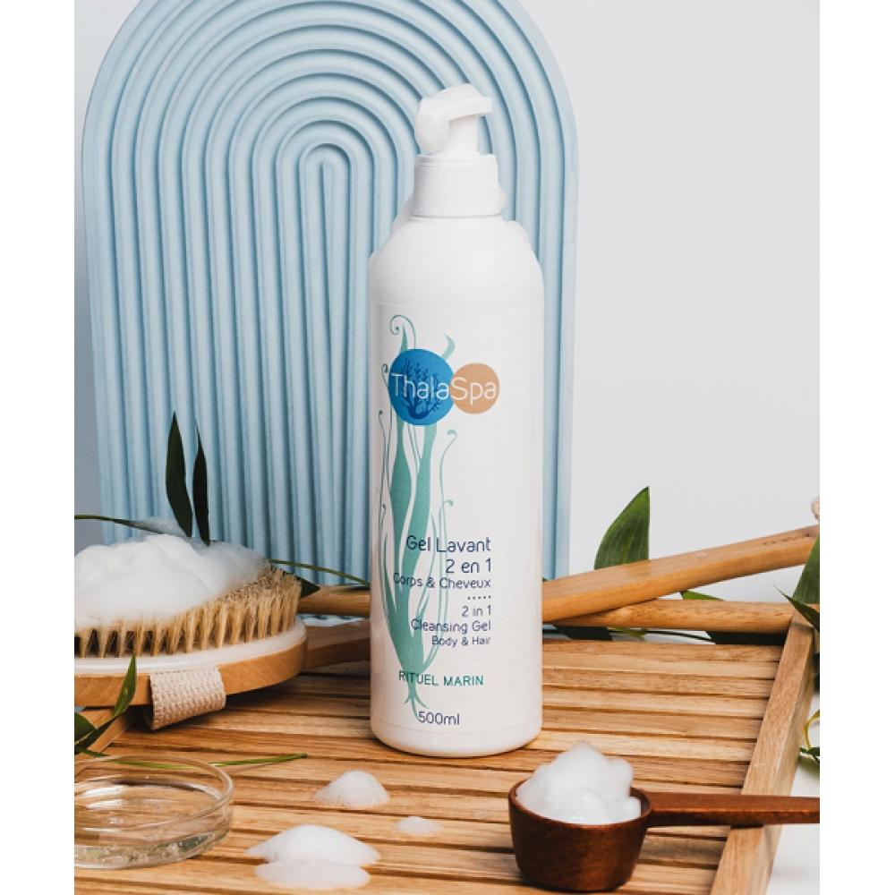 Thalaspa CleansIng Gel Body   Hair   2 In 1 500ml NONE