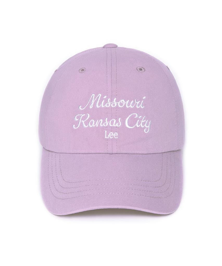 LEE Lettering Ball Cap Lavender