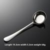 Flat Bottomed Chinese Household Dining Spoon