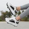 31-40 Children's Plus Size Fashionable Thick Soled Roller Skates Children's Wheeled Sports Shoes Outdoor Sports Shoes