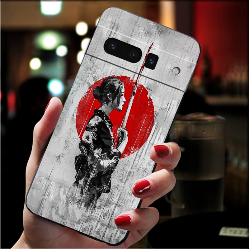 

Phone Case For Google Pixel 10 Pro 9 Pro XL 9A 8 7 6 Pro Pixel 8A 7A 6A Pixel 8 7 6 5 Japan The samurai Ninja Google Pixel 6 Pro