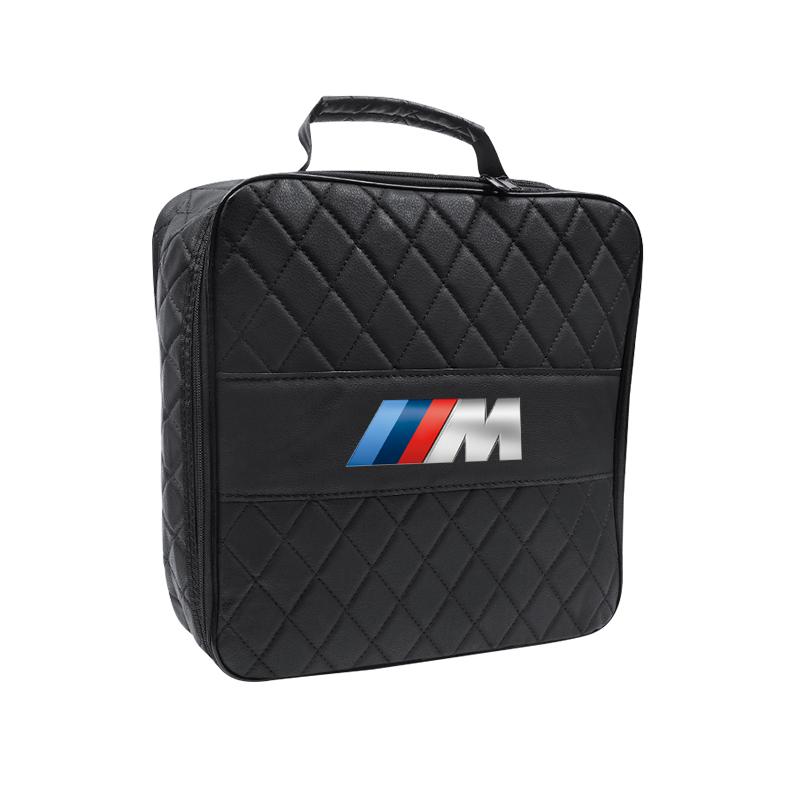 Electric Car Charging Gun Cable Storage Bag Accessories Stickers For BMW iX1 i7 F07 F48 F39 F34 F40 F45 F46 G30 G20 G32 Stickers CS6