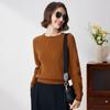 Komomboka Women's Round Neck Cashmere Sweater