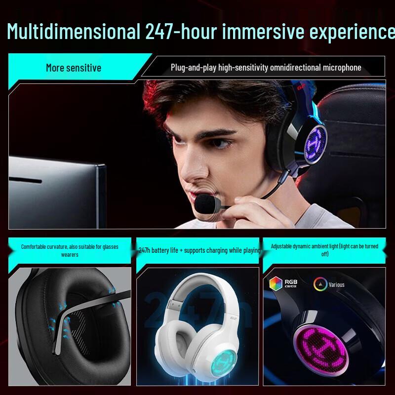 Edifier HECATE G2 Wireless 7.1 Gaming Headset