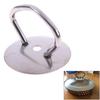 Stainless Steel Pot Lid Handle with Silicone Universal Knob Heat Resistant Replacement for Cookware