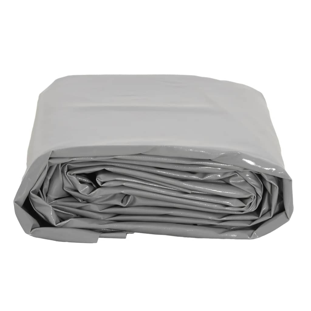 Vidaxl Plandeka, Szara, 1,5X2,5 M, 650 G/M²