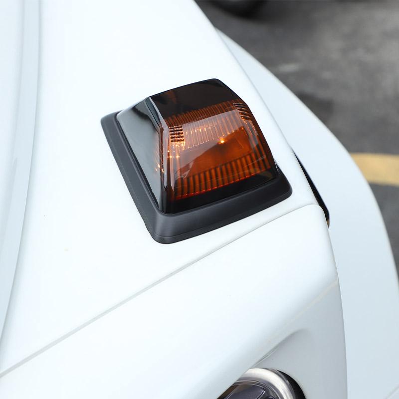 Car Hood Turn Signal Cover Signal Lamp Decorative Cover For Mercedes-Benz G-Class W463 W464 2007-2026 Car Accessories