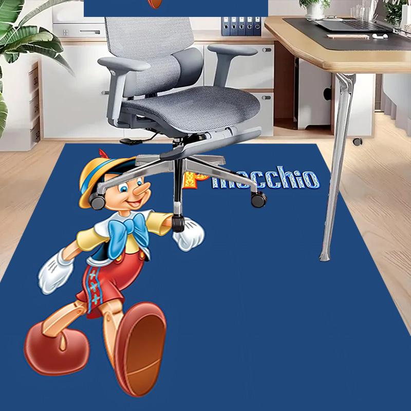 Pinocchio'S Jolly Adventure Carpet For Playroom Bedroom Living Room Sofa Home Decorkids Game Area Rug Nonslip Floor Mat