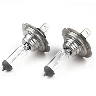 Frcolor 2pcs H7 Halogen LED Bulb French Drain Replacement Headlamp Sweet Bulb