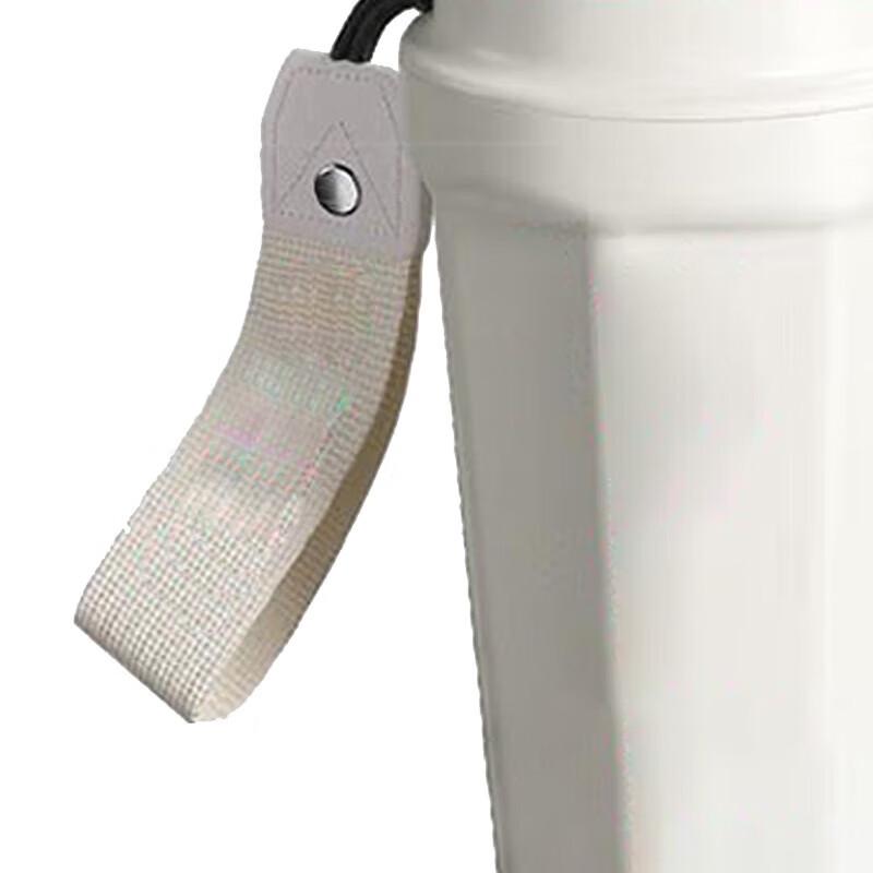Aiemude 420ML Diamond Handle Insulated Coffee Mug