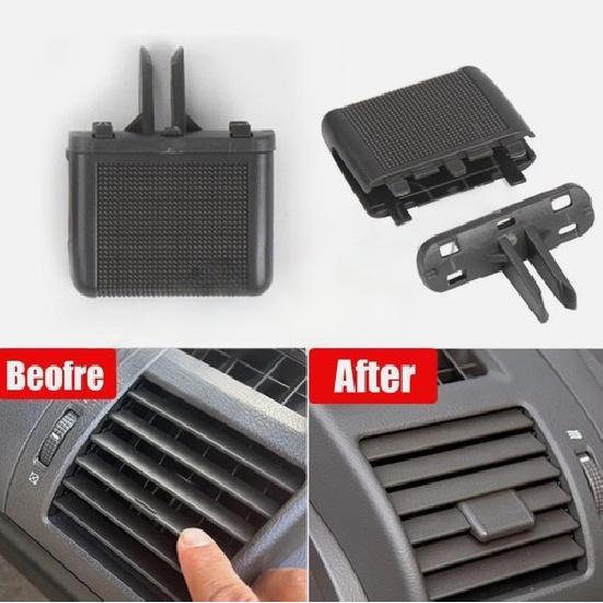 4x Black A/C Air Vent Outlet Tab Clip For Toyota Land Cruiser Prado FJ150 10-17