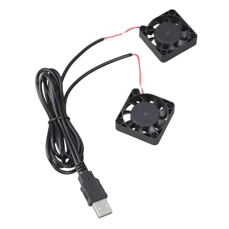 5V USB PC Router Fan 40mm Cooling Fan Brushless Portable Cooling Fan Replacement for Router Modem TV Box Electronic