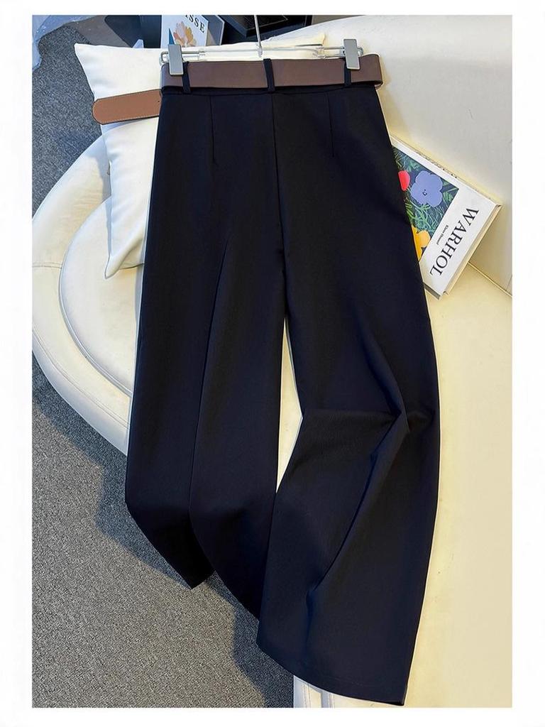 Women's 2025 Slimming Straight Loose Suit Pants - Spring/Autumn Fashion
