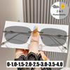 Luxury Square Pochromic Sunglasses for Women Men Fashion Color Changing Anti-UV Minus Eyewear Diopter 0 To-4.0 Myopia Glasses