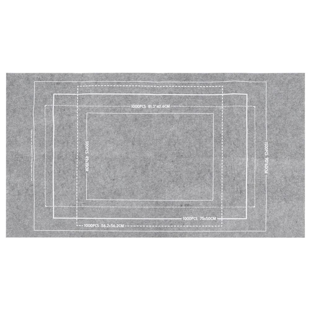 

Smooth Surface Puzzle Mat Gray Puzzle Storage Mat Puzzles Blanket Household Use