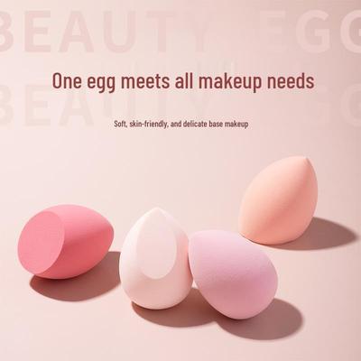 Spugnetta Beauty Super Morbida a Goccia d'Acqua per Uso Bagnato e Asciutto - Uovo per Trucco Non Assorbente, Confezionato Singolarmente.