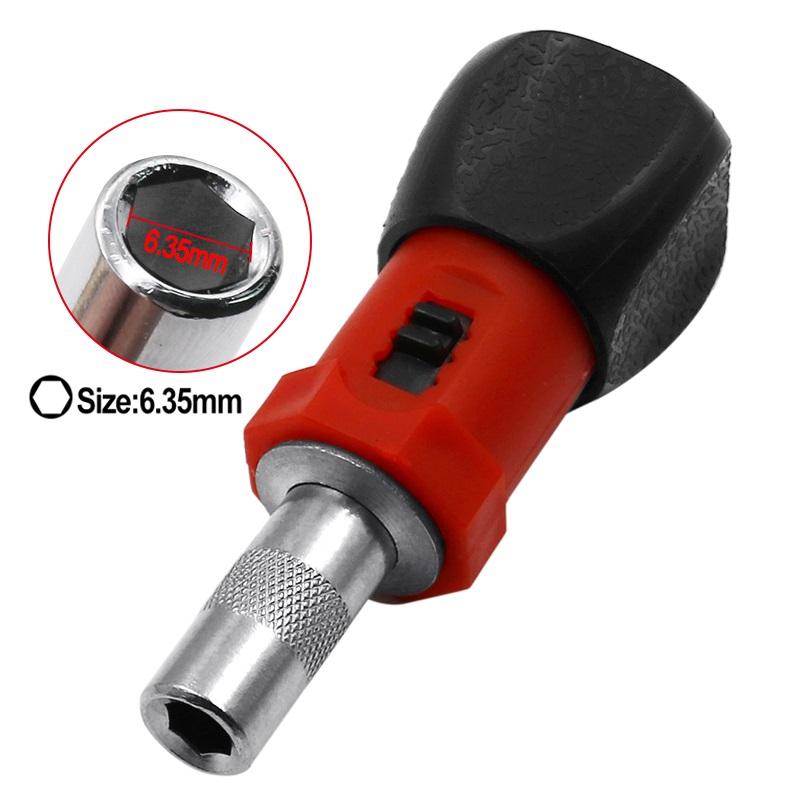 Multifunctional Ratchet Wrench Screwdriver 1/4'' Hex Socket Screw Driver Bit Holder Hollow/Solid Screwdriver Bits Set