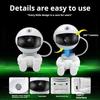 Astronaut Projector Night Light with Starry Effects Remote Control & Timer Star Projector 360-degree Rotating Immersive Starry Sky Lamp for Bedroom