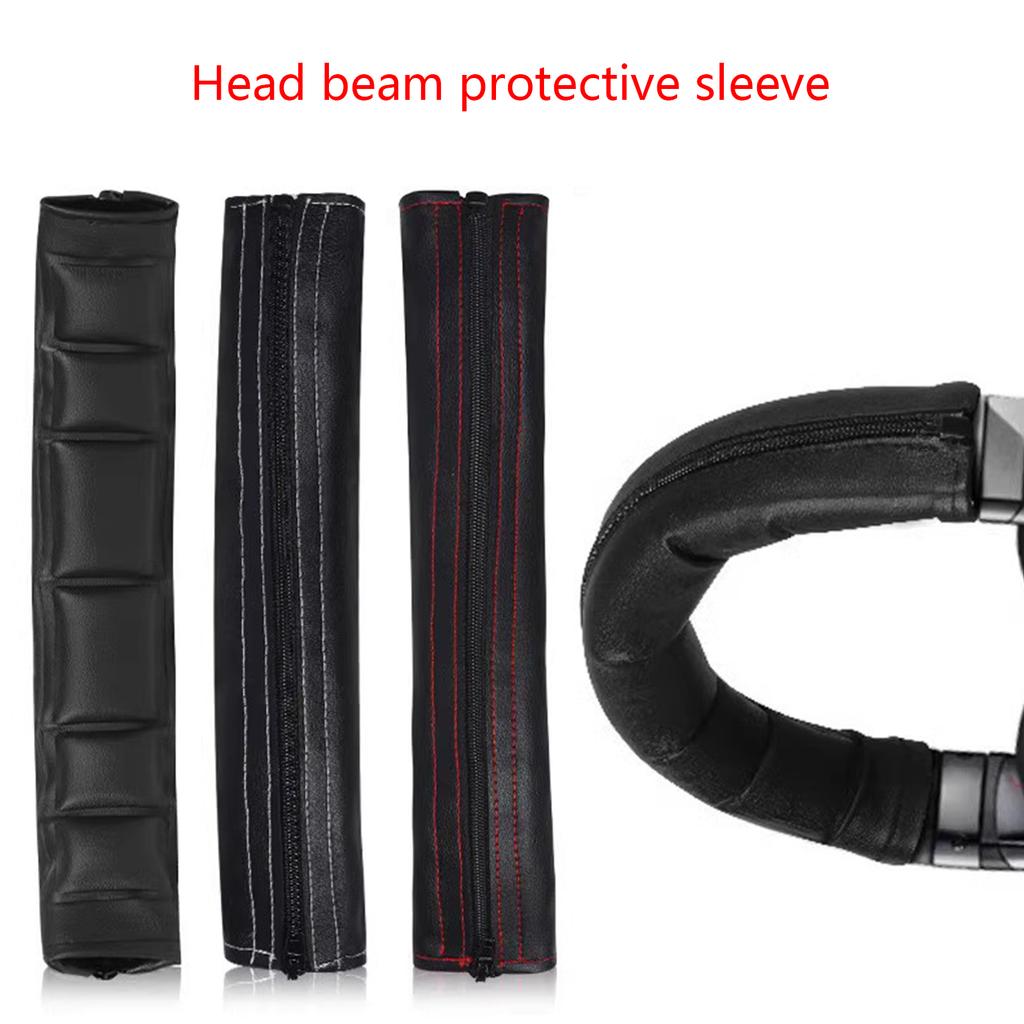 Kopfbandabdeckung, Ersatz-Kopfband-Schutz mit Reißverschluss, Einfache Installation für HyperX Cloud II/III/Alpha/Revolver S