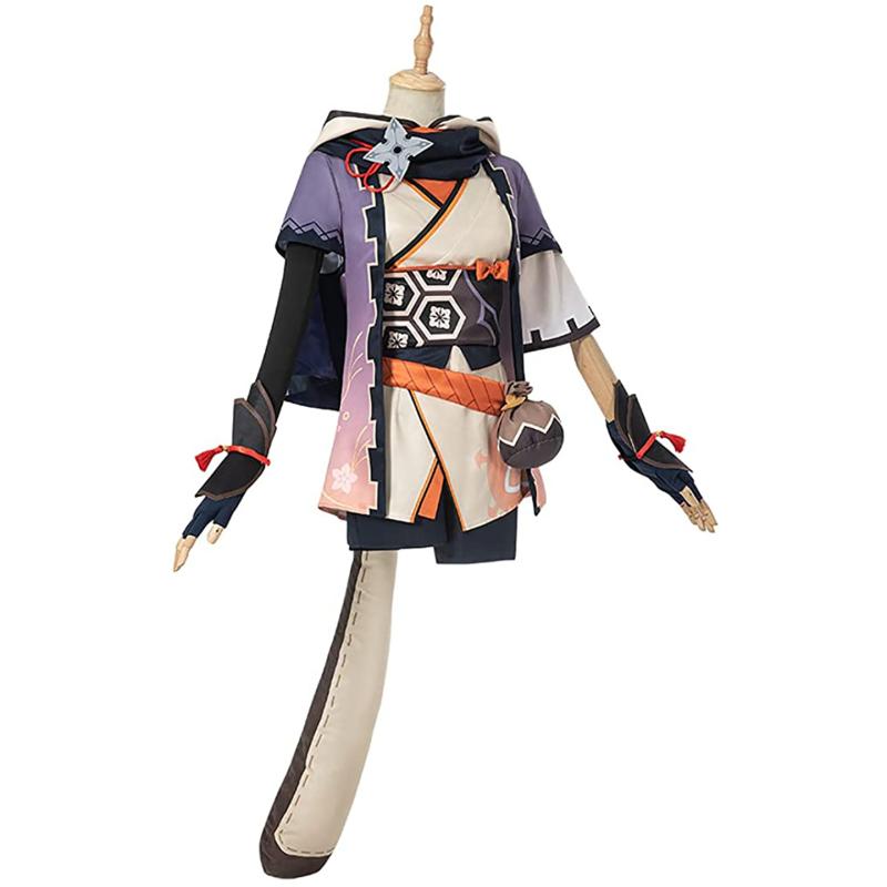 Sayu przebranie na karnawał Sanyu Hanfu peruki pełny zestaw Cosplay na kostiumy komiksowe na Halloween