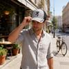 Cotton Baseball Cap With Embroidery For Adults Summer Sun Protection