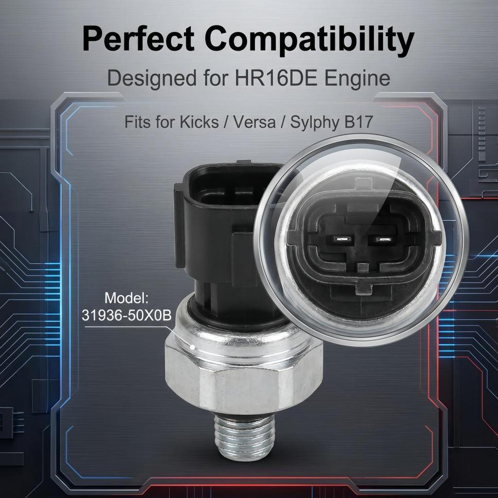 Hydraulic Pressure Sensor 31936-50X0B for Kicks, Versa, Sylphy B17