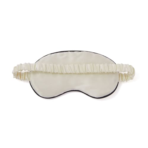 Francfranc Silk Eye Mask, Ivory
