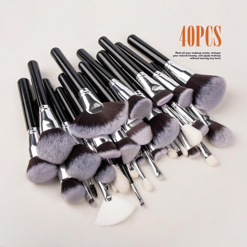 Professional Makeup Artist Makeup Brush 40 Set, Soft Hair Loose Powder Brush, Eyeshadow Brush, Full Set of Makeup and Beauty Tools