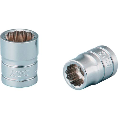 

Kyoto Machine Tools (KTC) Socket 12 Square B2-1/4W S: 1/4 inch x Total Length: 18 x Drive Angle: 6.35mm