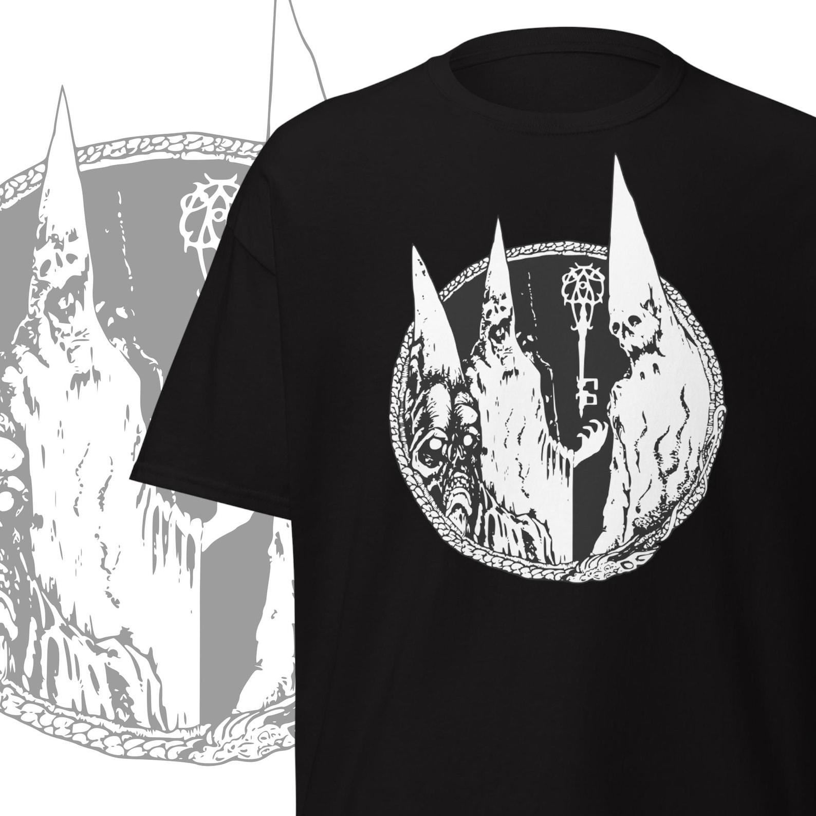 Urfaust & King Dude T-Shirt: Spiritus Nihilismus Black Metal Band Merch 4XL