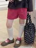 Kids' Cotton Soft Korean-Style Casual Shorts - Simple, Stylish Fashion Pants