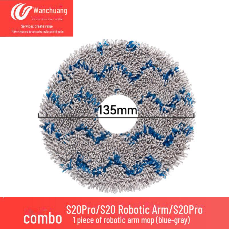 "Dreame S20 Pro/S20 Robotic Arm Sweeper Side Brush & Dust Bag Accessories"