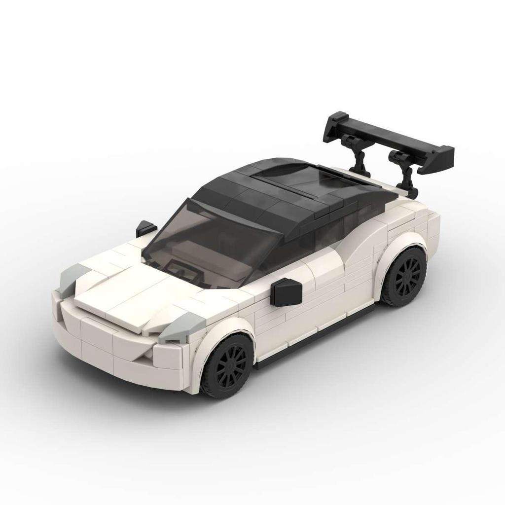 Compatible Tesla Model 3 Building Blocks - Creative Assembly Sports Car Gift