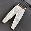 Plus Size Jeans for Women Spring and Summer High Waisted Loose Casual Cropped Pants Harem Pants