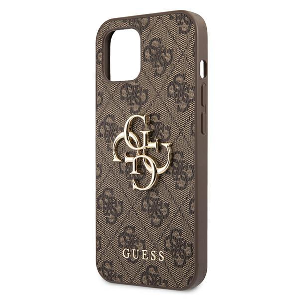 Guess Guhcp13M4Gmgbr Iphone 13 / 14 / 15Brązowy/Brown Hardcase 4G Big Metal Logo