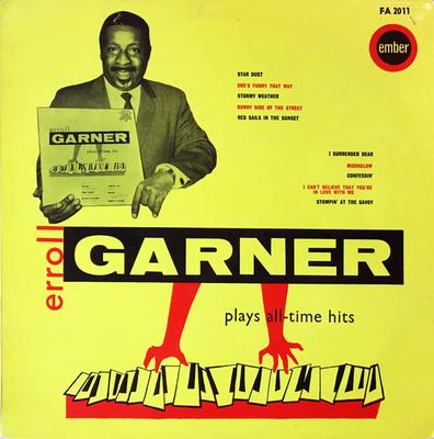 LP Record ERROLL GARNER  Plays Alltime Hits FA2011 EMBER 1965 UK Jazz Used
