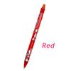 Large Capacity Ink Erasable Pen 6-color Push Gel Pen Set 0.5mm Transparent Colors Pen Office Writing Supplies Kawaii Stationery
