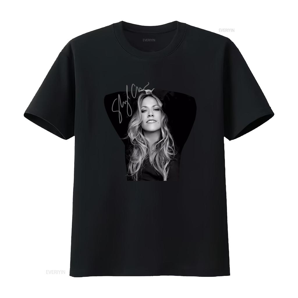 Sheryl Crow Signature Black T Shirt All Sizes S To 5Xl 1F1300 Vintage Washed Homme Casual Designer Clothes Comfortable Stylish