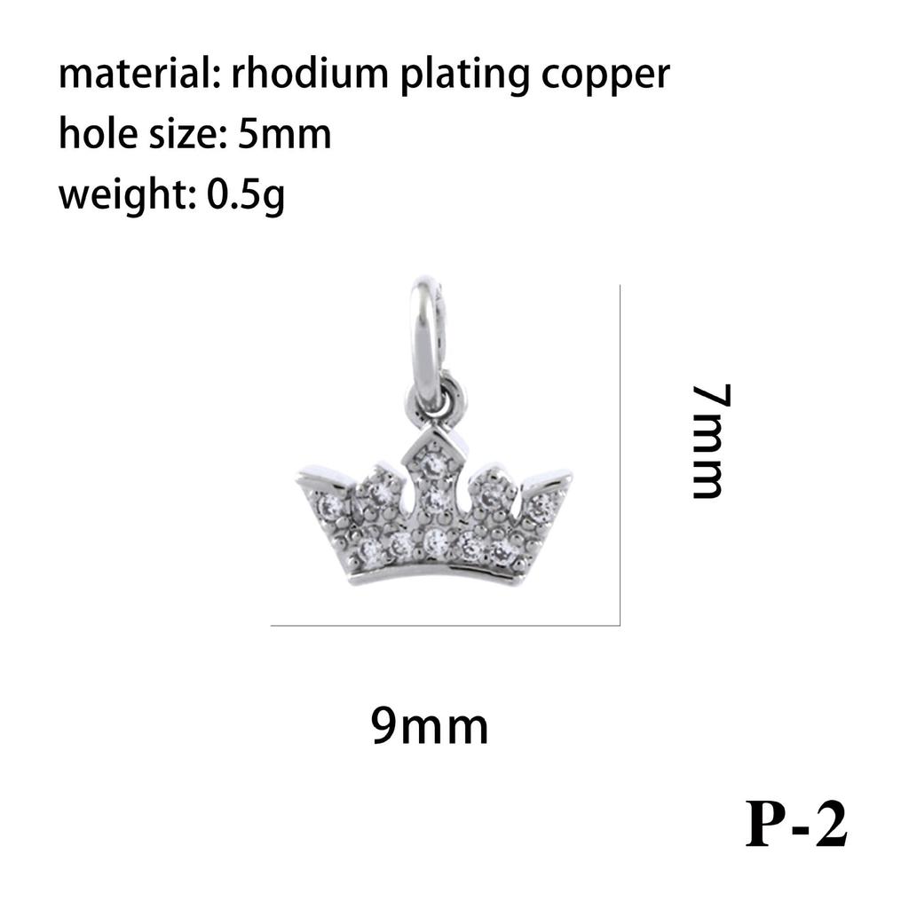 18K Gold-Plated Evil Eye Heart Zircon Pendant