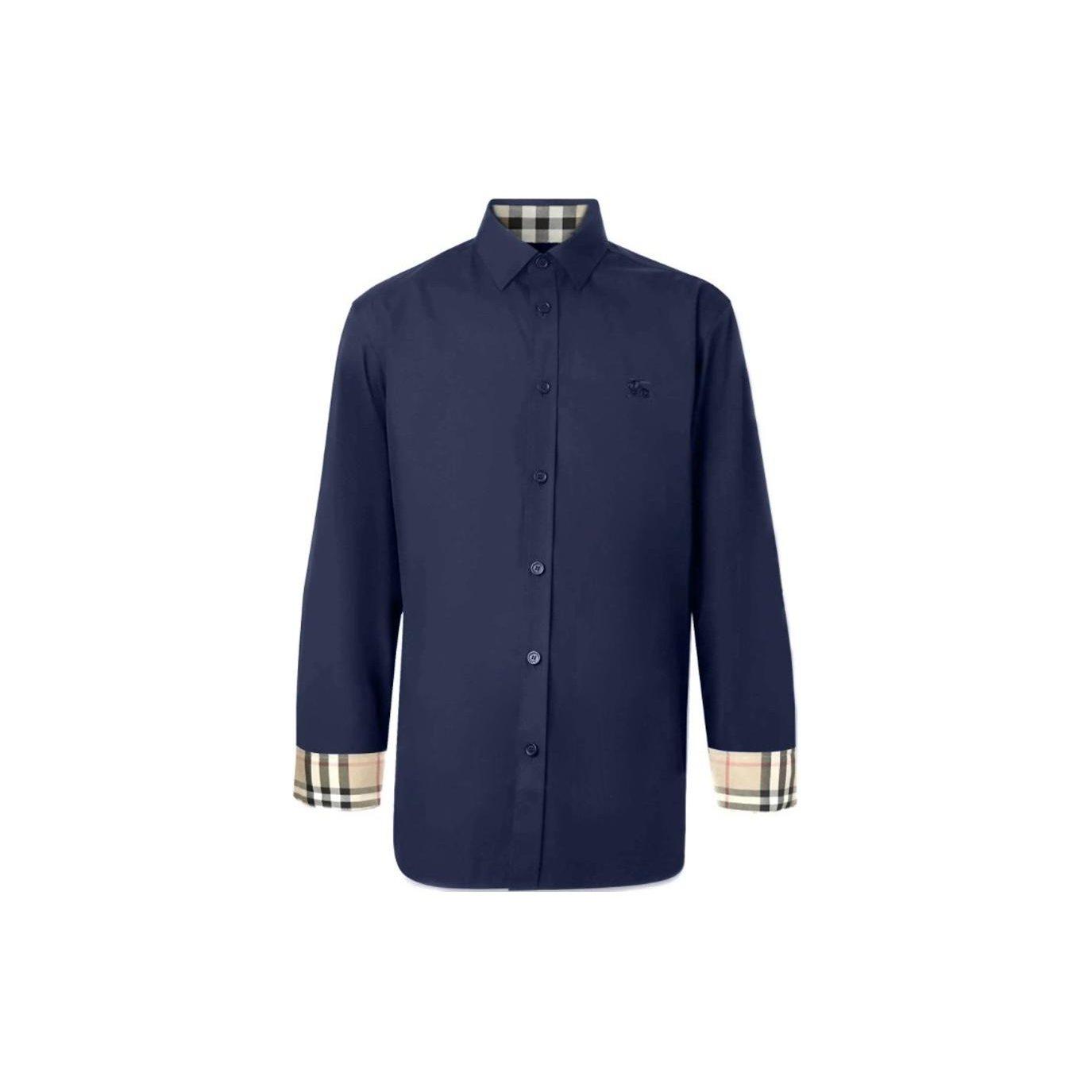 Burberry SS24 Men Logo Embroidered Single-Breasted