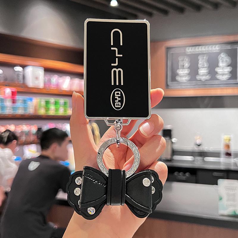 BYD Car Key Case for Han EV, Tang, Dmi, Song Pro, Qin Plus, Dolphin, Yuan, Seal N FC Shell Buckle