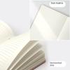 Macaron Color A5 Hardcover Business Notebook with Strap - Creative Dot Matrix Design