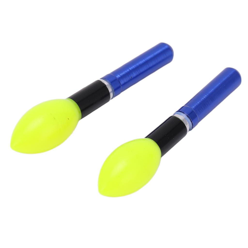 2ks Svítící rybářské splávky LED Svítící rybářské splávky pro noční rybolovModré