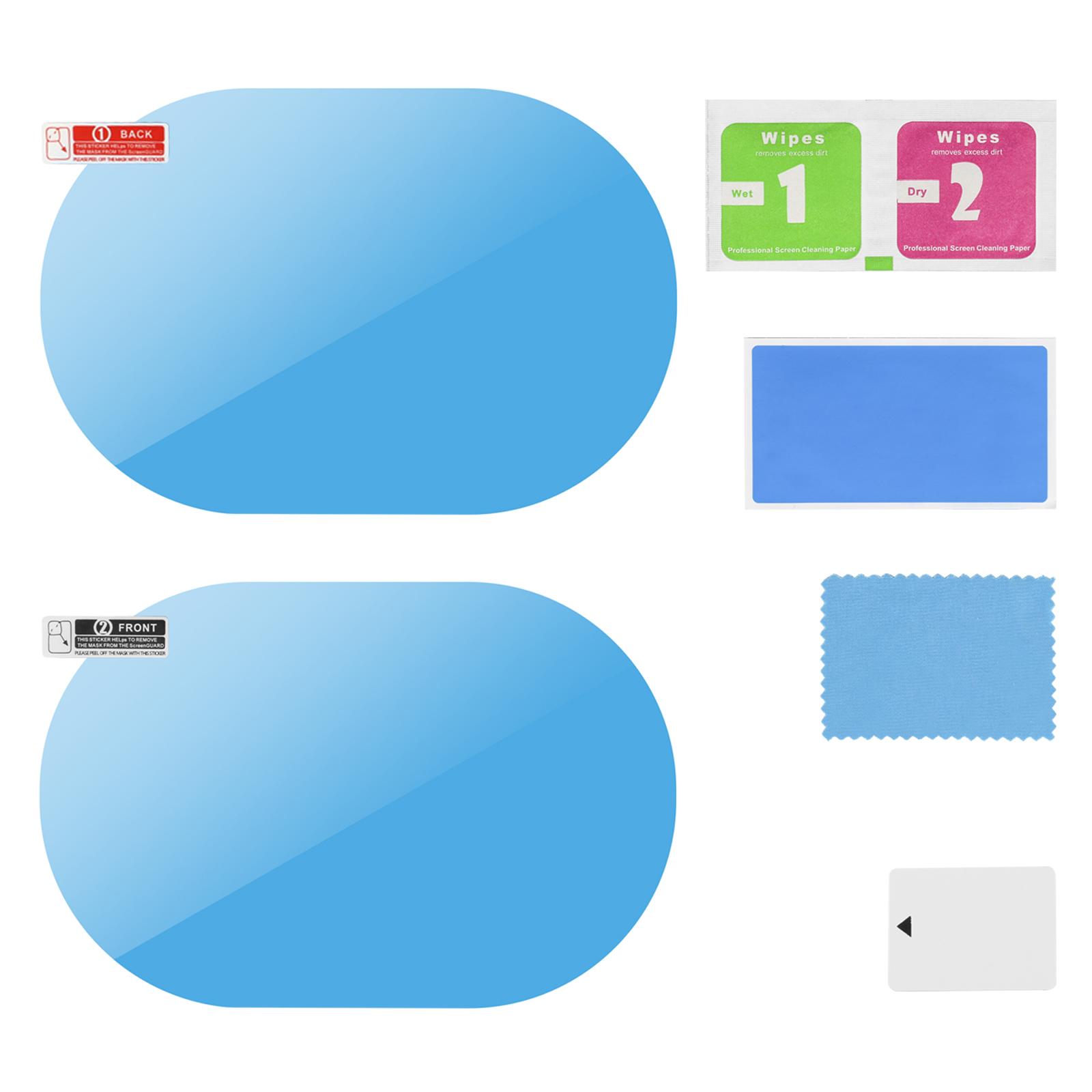 

Автомобильная водонепроницаемая пленка для бокового зеркала заднего вида 2/4 шт. Водонепроницаемая противотуманная пленка для бокового окна Прозрачная пленка для автомобиля Наклейка Аксессуары