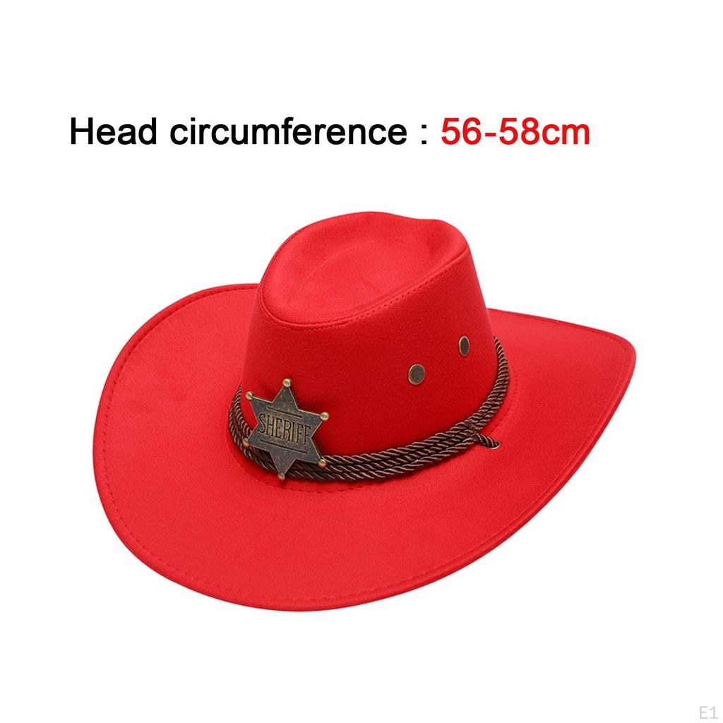 Classic Western Cowboy Hat - Stylish Sun Protection for Outdoor Adventures