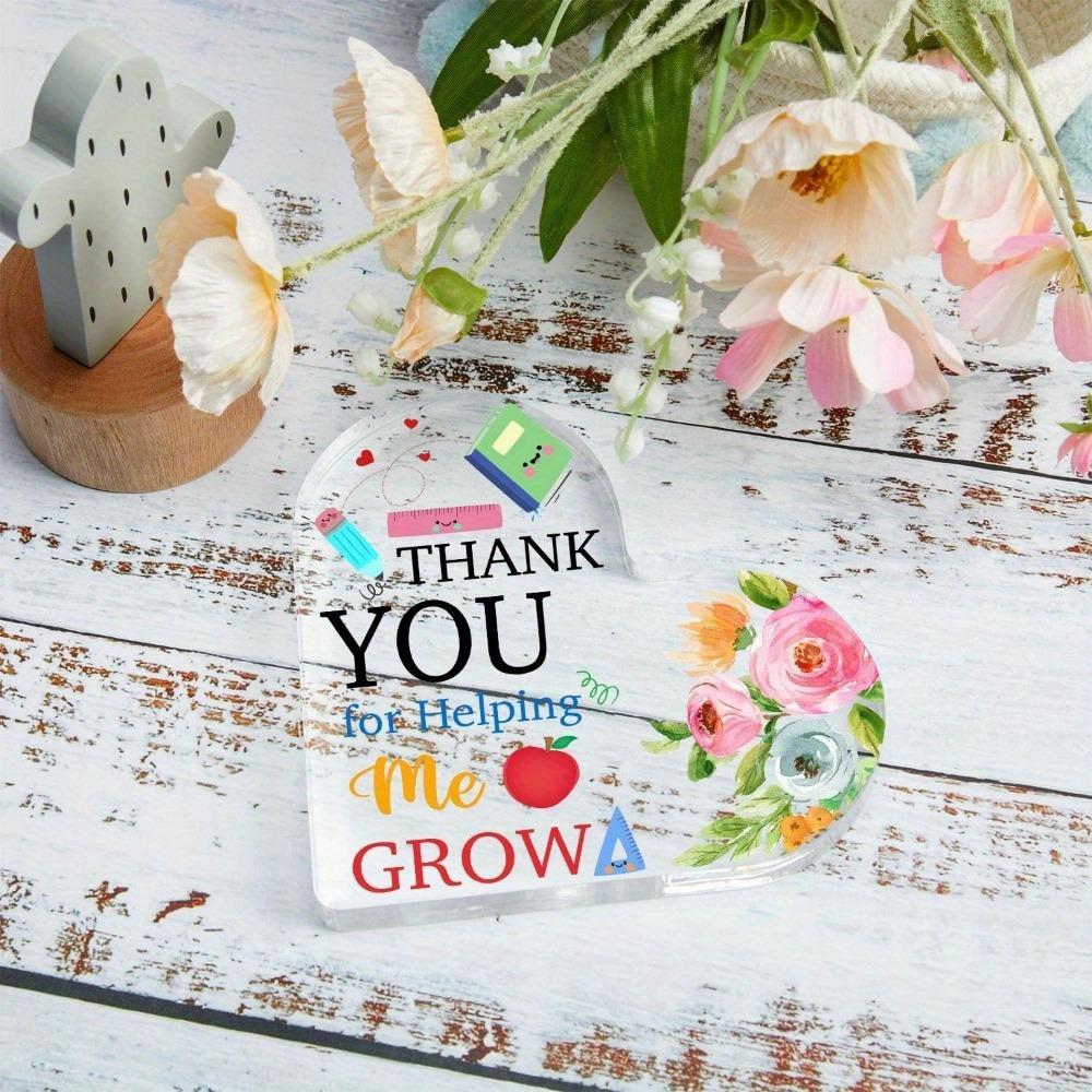 Teacher Appreciation Souvenir - Desk Decoration Gift for Educators' Home & Office